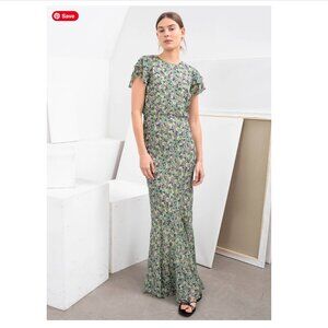 & Other Stories Floral Maxi Dress